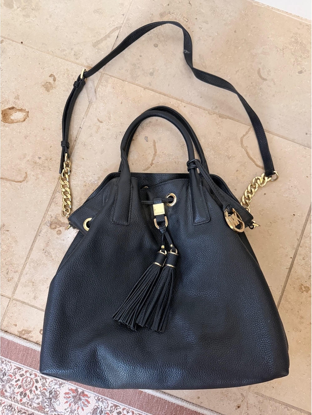 Michael Kors Camden Drawstring Satchel - Picture 4 of 5